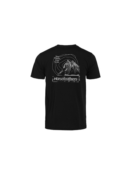 Horsefeathers T-Shirt Shank - black