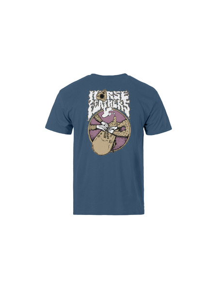Horsefeathers T-Shirt Fortune Teller - moonlight blue