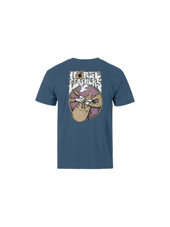 Horsefeathers T-Shirt Fortune Teller - moonlight blue