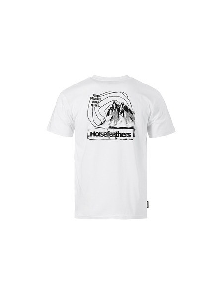 Horsefeathers T-Shirt Shank - white