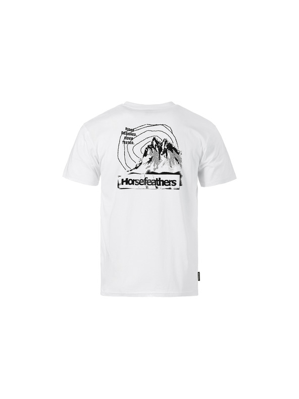 Horsefeathers T-Shirt Shank - white