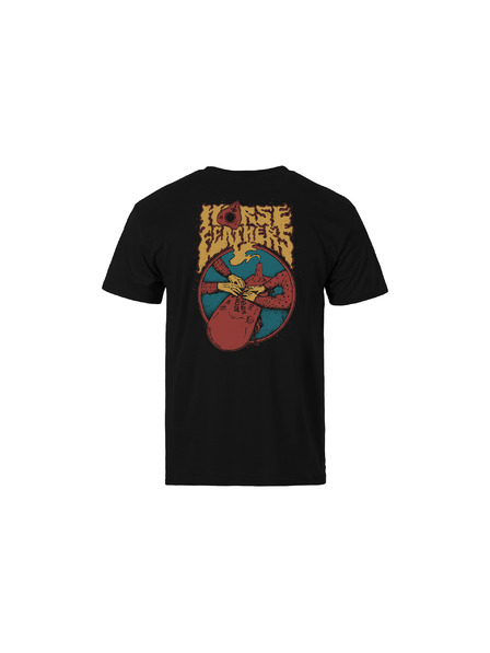 Horsefeathers T-Shirt Fortune Teller - black