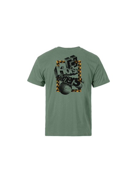 Horsefeathers T-Shirt Blocks - iceberg green