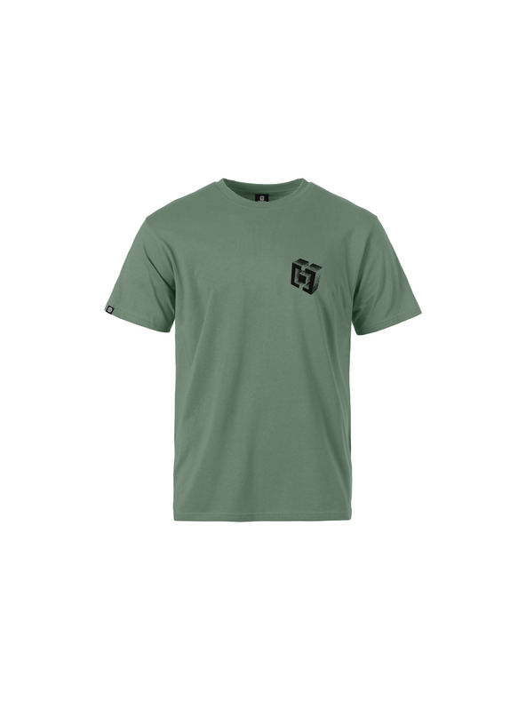 Horsefeathers T-Shirt Blocks - iceberg green