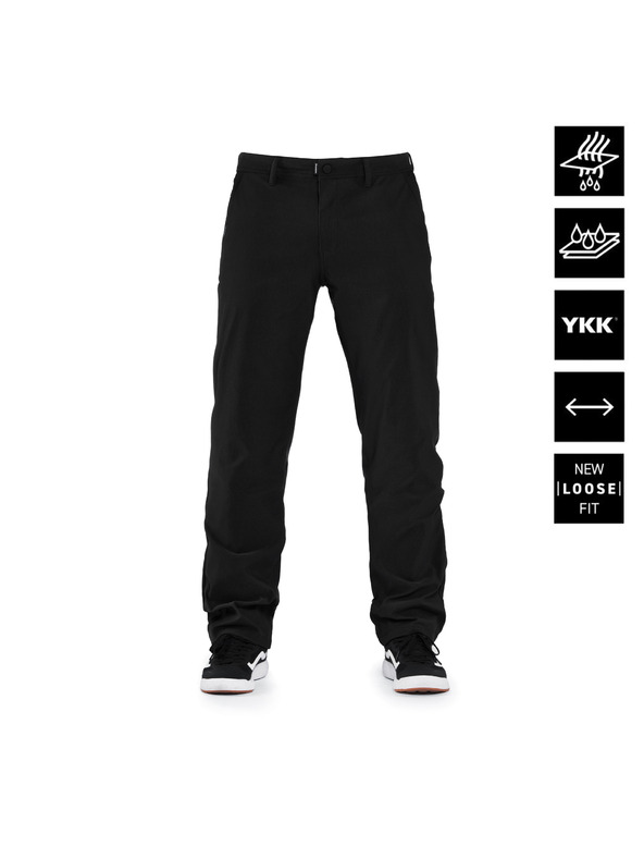 Horsefeathers Wasserabweisende Stretch-Hose Reverb Loose - black
