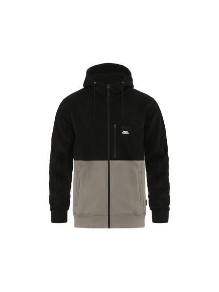 Horsefeathers Hoodie Vick - black/taupe