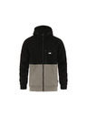 Horsefeathers Hoodie Vick - black/taupe