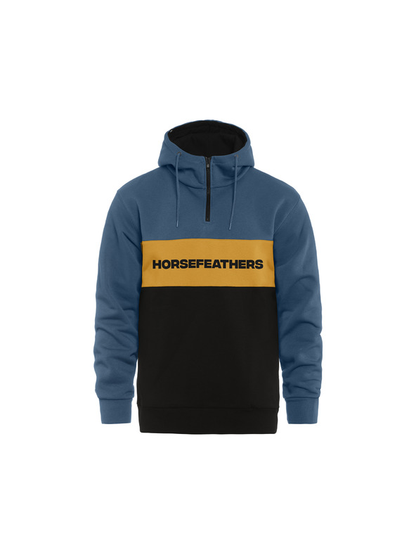 Horsefeathers Hoodie Fulton - moonlight blue/black