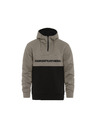 Horsefeathers Hoodie Fulton - taupe/black