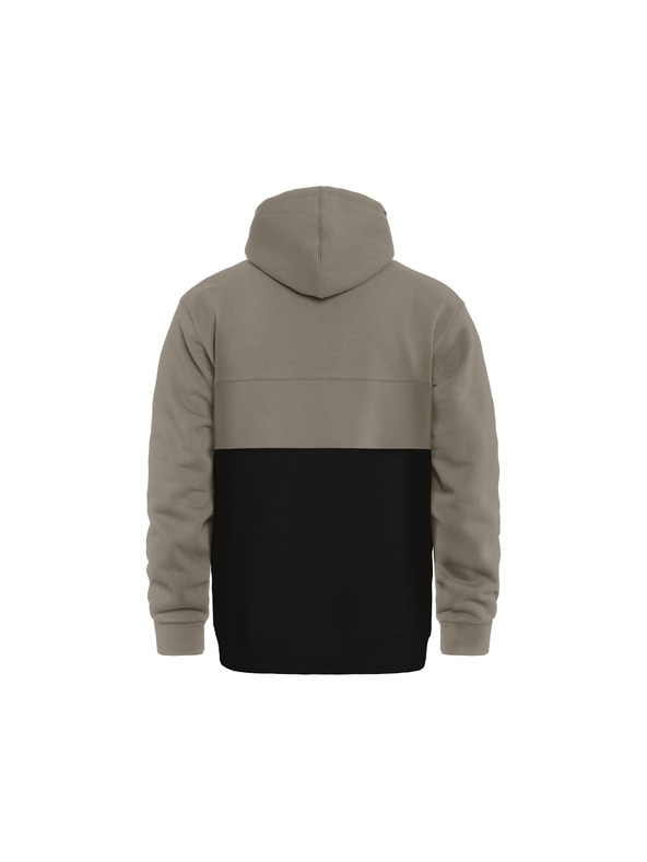 Horsefeathers Hoodie Fulton - taupe/black
