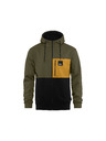 Horsefeathers Hoodie Vick - burnt olive/black