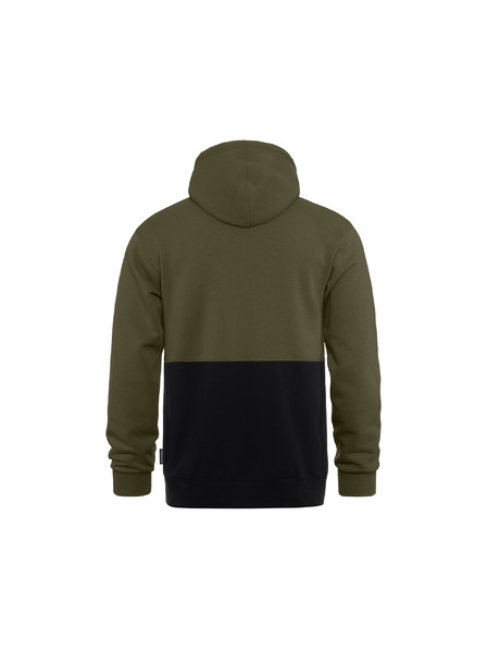 Horsefeathers Hoodie Vick - burnt olive/black