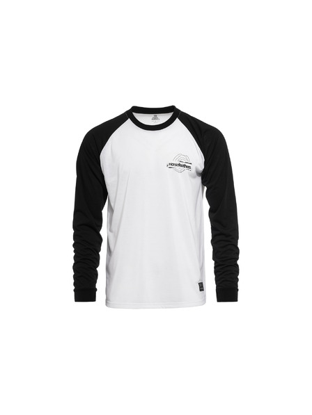 Horsefeathers Langarmshirt Shank - white