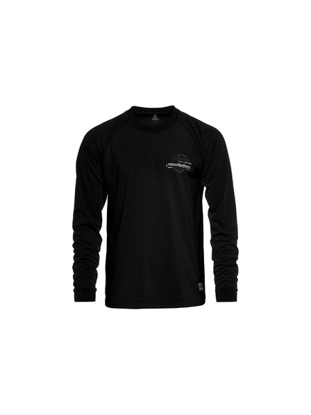 Horsefeathers Langarmshirt Shank - black