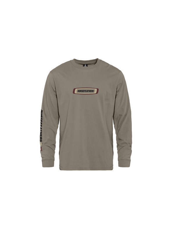 Horsefeathers Langarmshirt Raceway - taupe