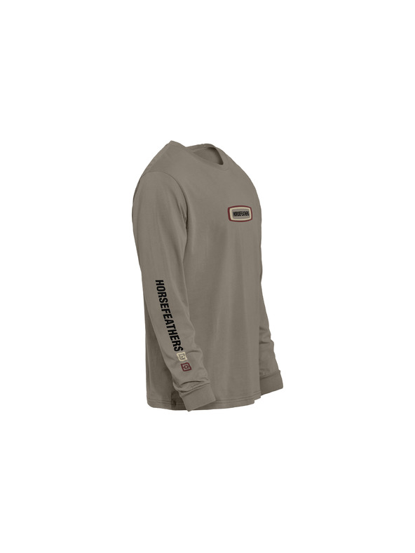 Horsefeathers Langarmshirt Raceway - taupe