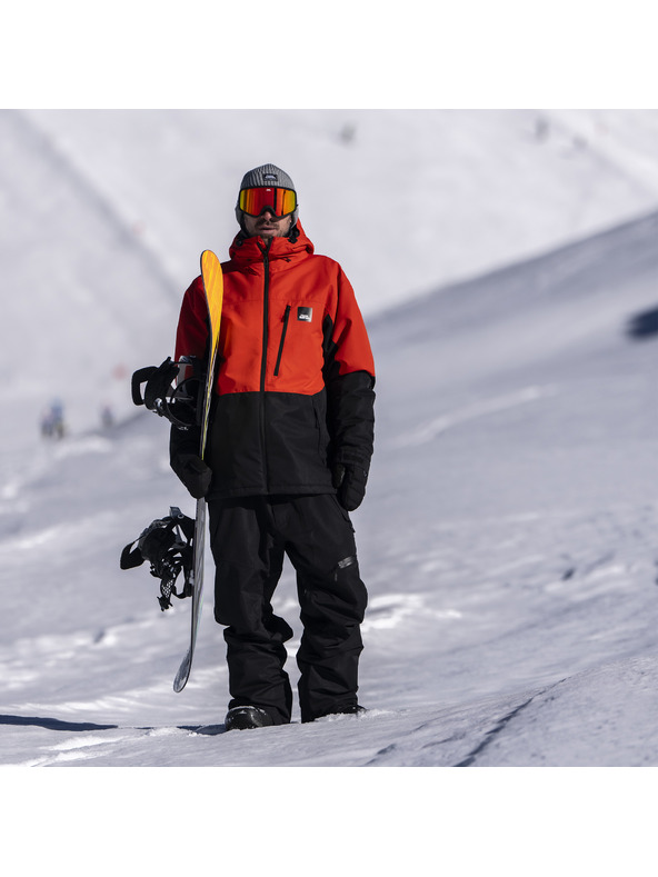 Horsefeathers Jacke Recon - rot/schwarz