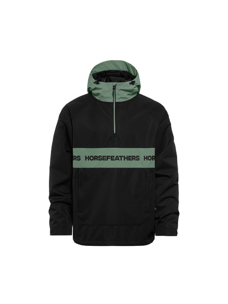 Horsefeathers Jacke Gordie - schwarz/iceberg green