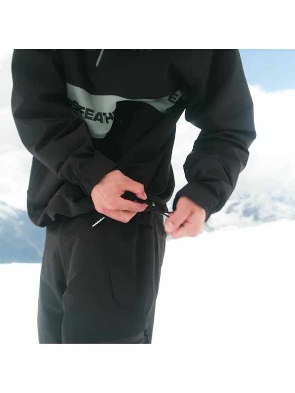 Horsefeathers Jacke Gordie - schwarz/iceberg green