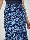 Orsay Dunkelblau geblümter Maxirock von ORSAY
