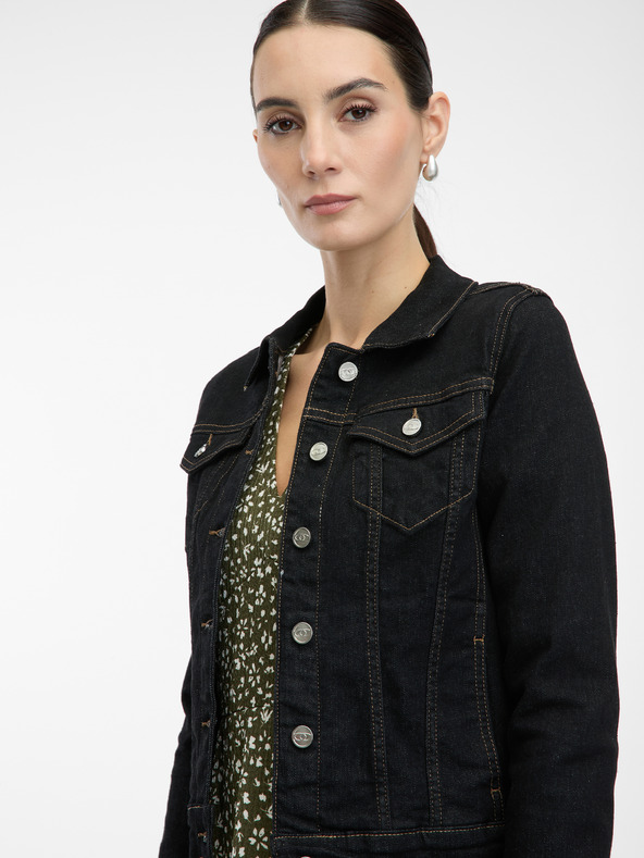 Orsay Schwarze Damen Jeansjacke ORSAY