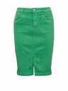 Orsay Grüner Damen-Jeansrock ORSAY