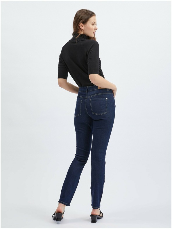 Orsay Dunkelblaue Damen Slim Fit Jeans ORSAY