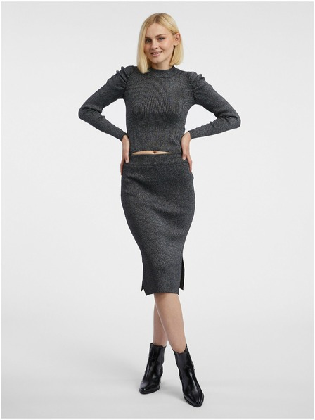 Orsay Dunkelgraues Pullover-Top für Damen ORSAY