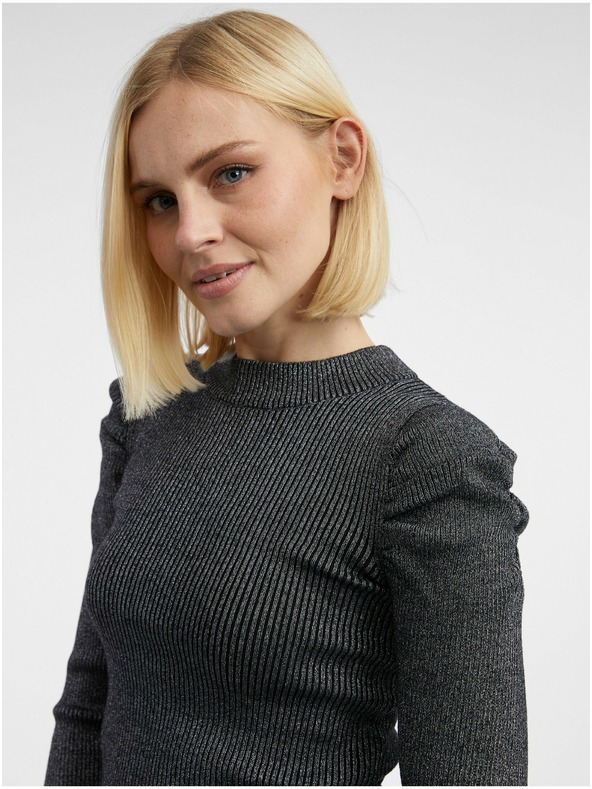 Orsay Dunkelgraues Pullover-Top für Damen ORSAY
