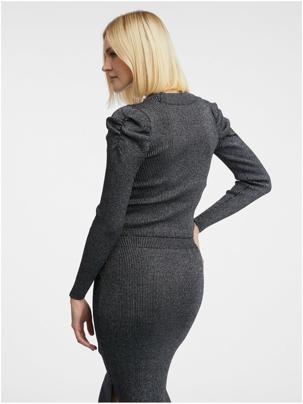 Orsay Dunkelgraues Pullover-Top für Damen ORSAY