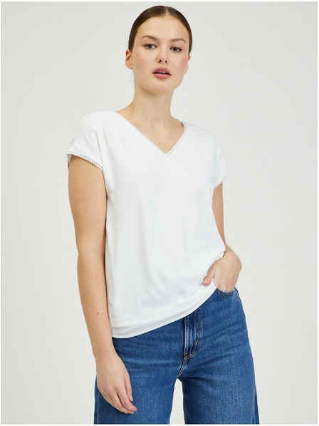 Orsay Weißes Damen T-Shirt ORSAY