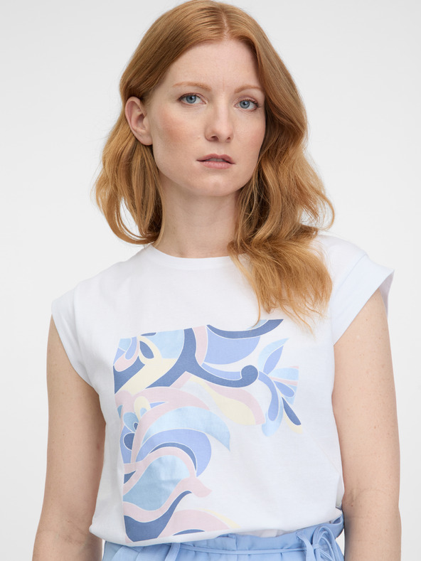 Orsay Weißes Damen T-Shirt ORSAY