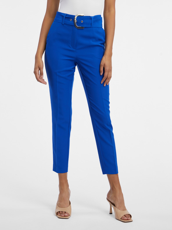 Orsay Blaue Damen-Cropped-Hose ORSAY
