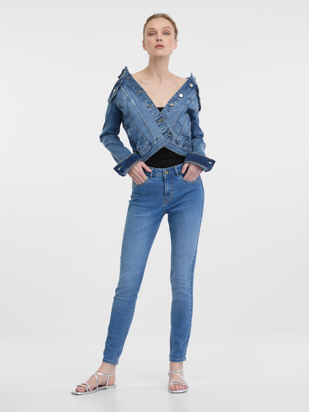 Orsay Hellblaue Jeansjacke für Damen ORSAY
