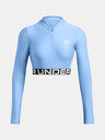 Under Armour Damen-T-Shirt Under Armour HeatGear Rib 1/4 Zip LS