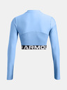Under Armour Damen-T-Shirt Under Armour HeatGear Rib 1/4 Zip LS