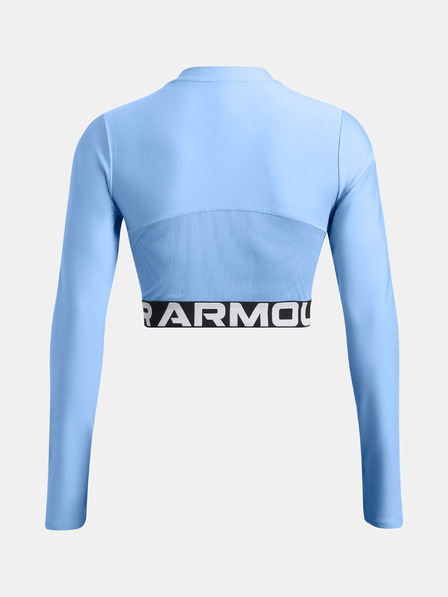 Under Armour Damen-T-Shirt Under Armour HeatGear Rib 1/4 Zip LS