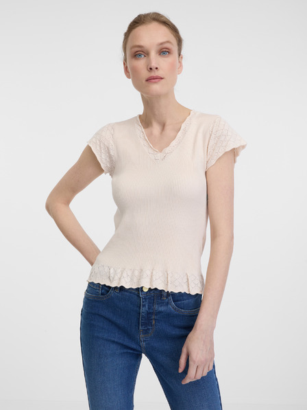 Orsay Hellrosa Damen Kurzarm-T-Shirt ORSAY
