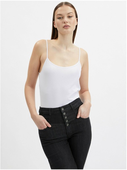 Orsay Set mit drei Damen Basic Tops in Weiß, Beige und Schwarz von ORSAY