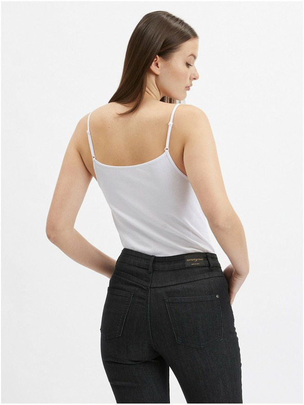 Orsay Set mit drei Damen Basic Tops in Weiß, Beige und Schwarz von ORSAY