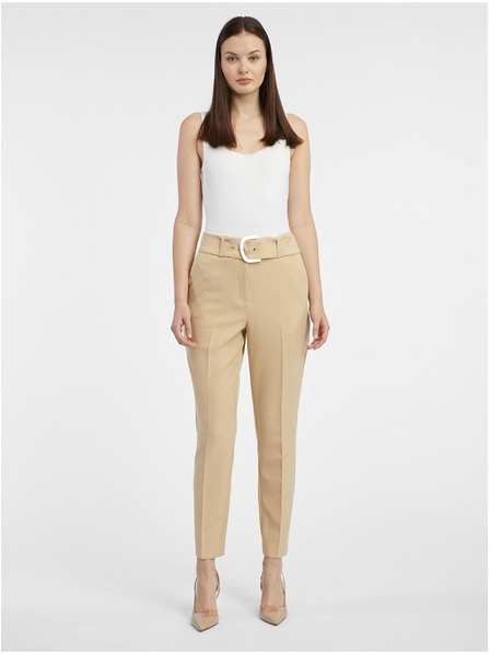 Orsay Beigefarbene Damenhose ORSAY
