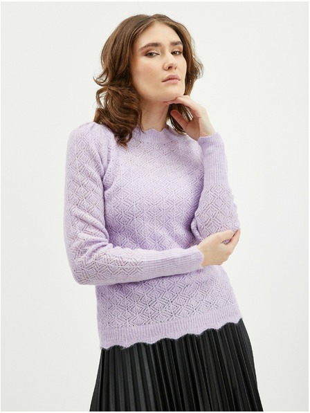 Orsay Hellvioletter Damen Pullover mit Wolle ORSAY
