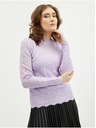 Orsay Hellvioletter Damen Pullover mit Wolle ORSAY