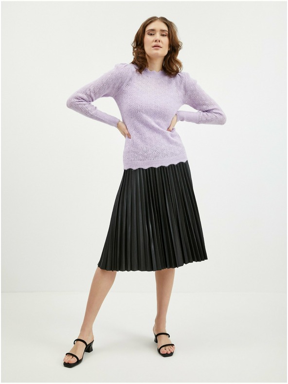 Orsay Hellvioletter Damen Pullover mit Wolle ORSAY