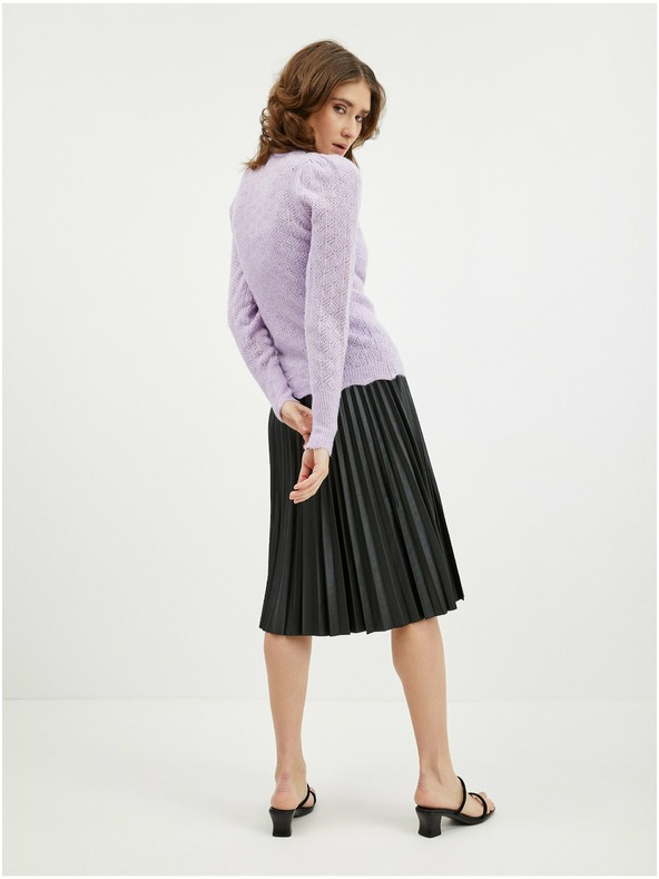 Orsay Hellvioletter Damen Pullover mit Wolle ORSAY