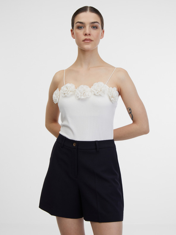 Orsay Cremefarbenes Damen-Tank-Top ORSAY