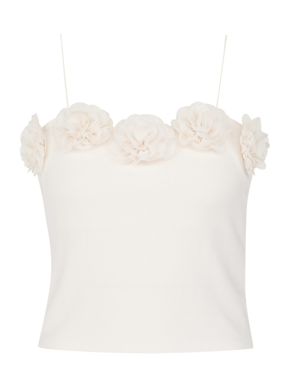 Orsay Cremefarbenes Damen-Tank-Top ORSAY