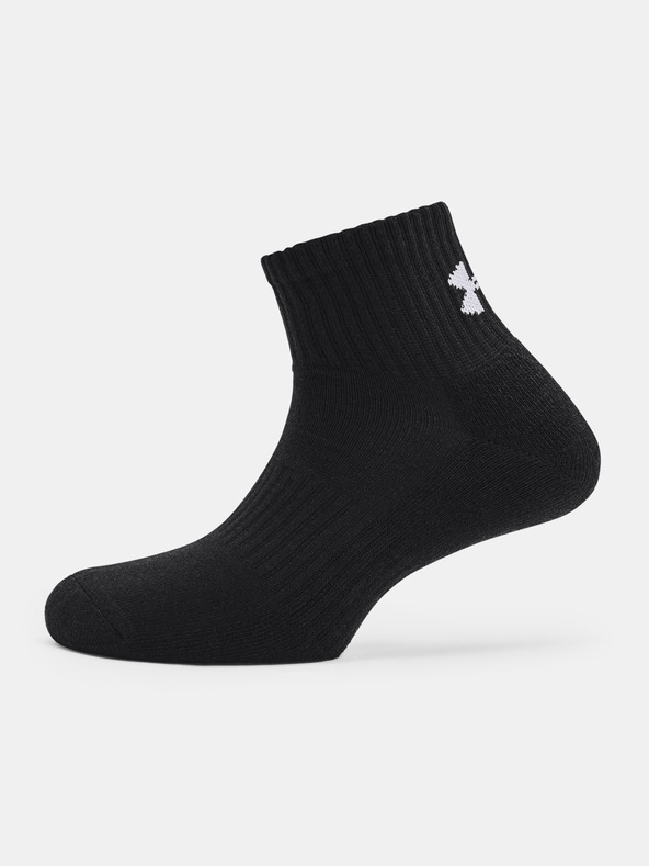 Under Armour Unisex-Socken Under Armour Core QTR (3 Paar)
