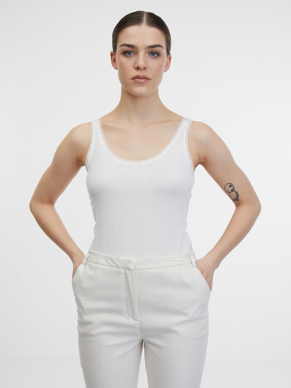 Orsay Weißes Damen-Top ORSAY