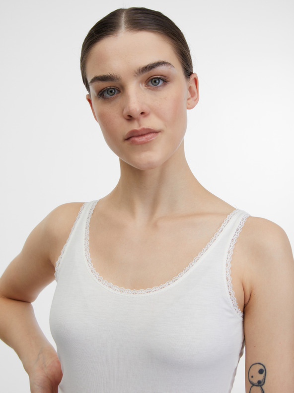 Orsay Weißes Damen-Top ORSAY